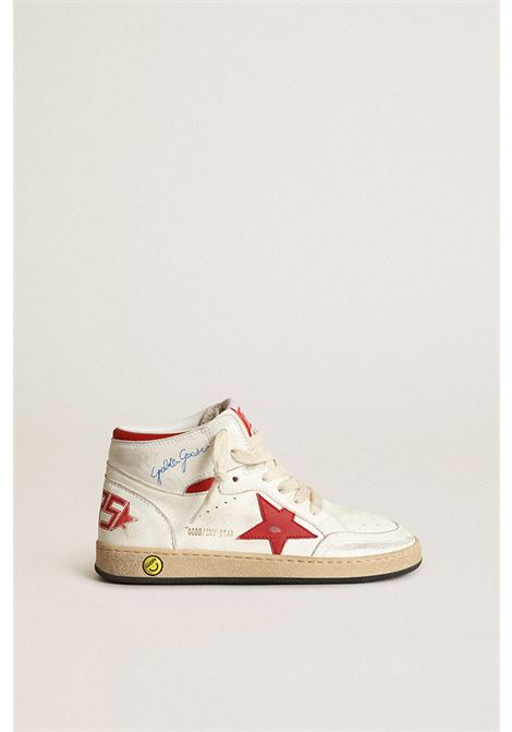 Sneakers con applicazione GOLDEN GOOSE KIDS | GYF00230 F00334010350